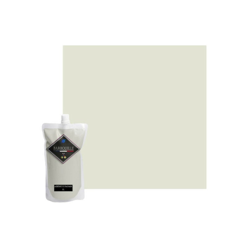 foto del prodotto vernice acrilica barbouille - per pareti e soffitti - 1l - bianco abemus papam