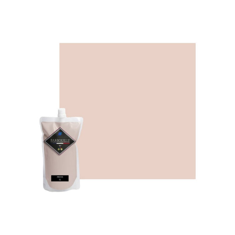 foto del prodotto vernice acrilica barbouille per pareti e soffitti 1l rosa ges 