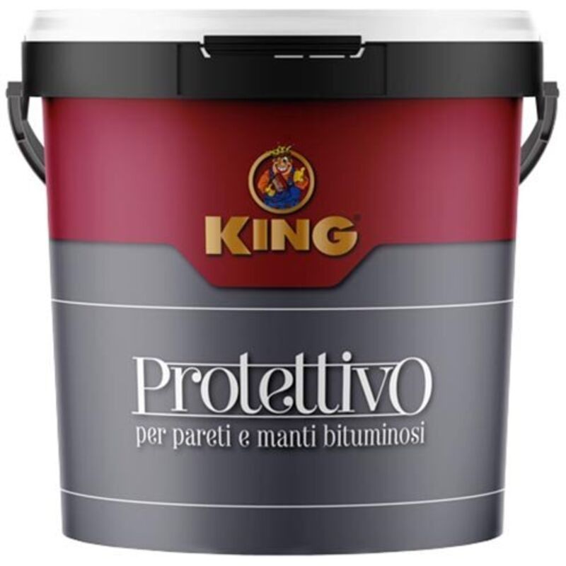 foto del prodotto vernice acrilica per guaine rossa lt 14