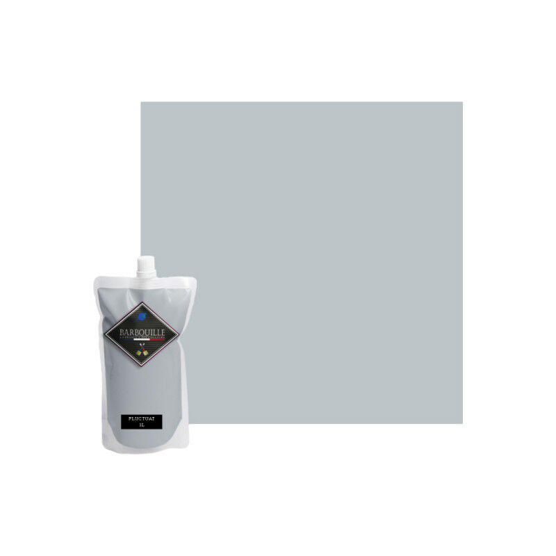 foto del prodotto vernice acrilica vellutata barbouille per pareti e soffitti 1l grigio fluttuante