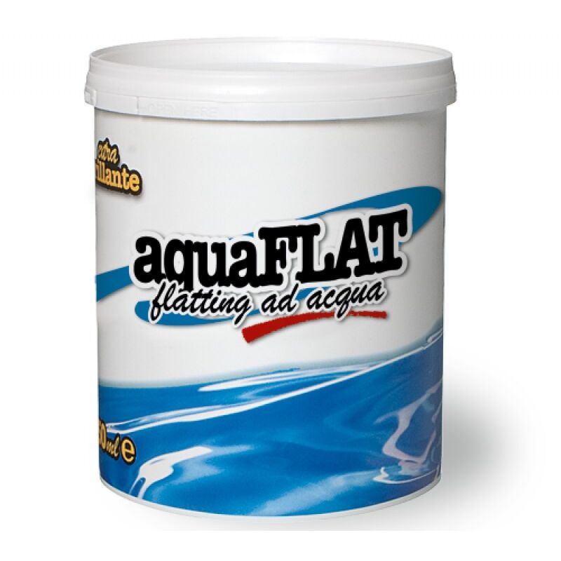 foto del prodotto vernice ad acqua aquaflat 750ml trasparente
