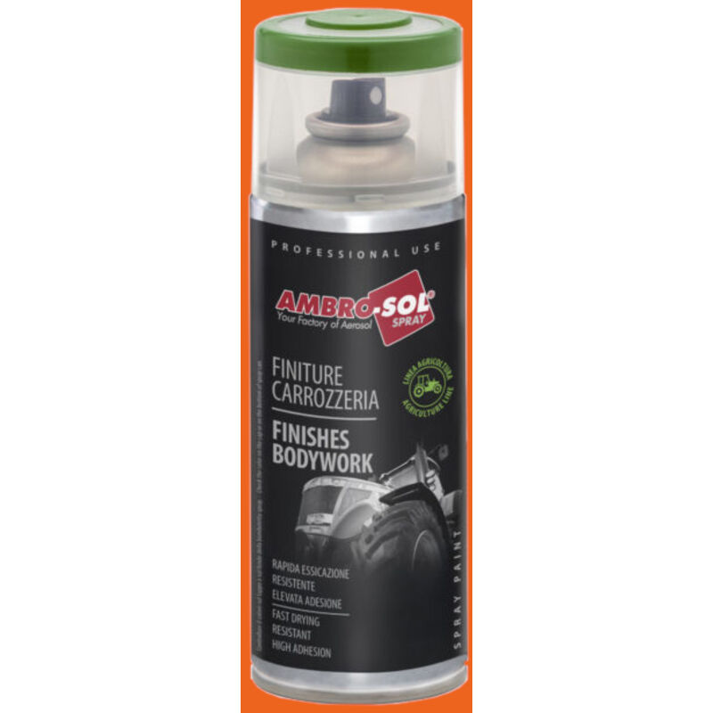 foto del prodotto vernice agricoltura 400ml arancio kubota spray