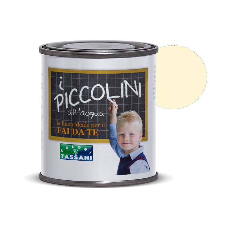 foto del prodotto vernice all acqua i piccolini 125ml avorio antico tassani
