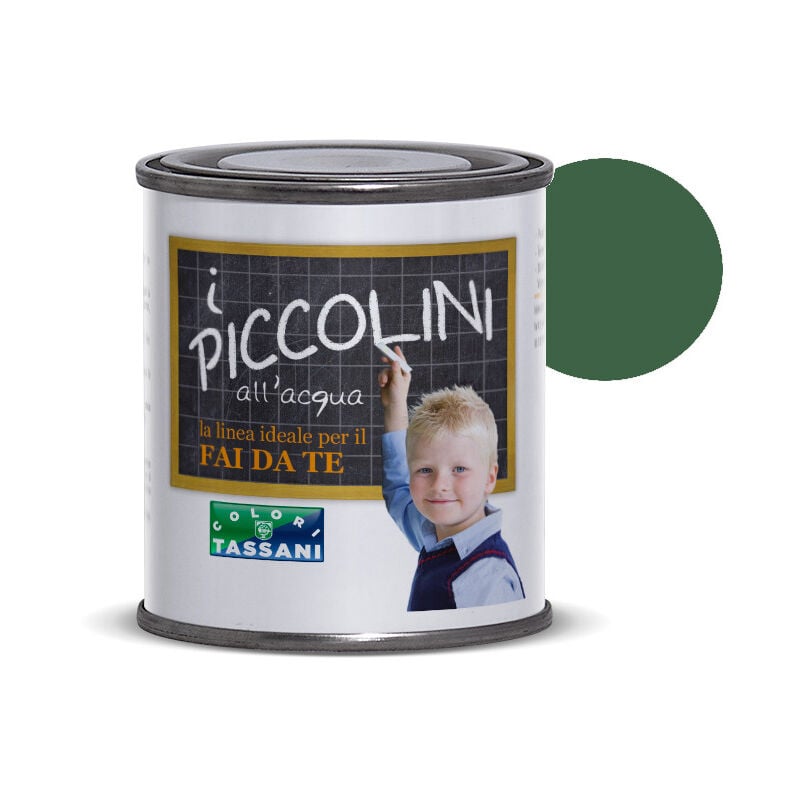 immagine 0 del prodotto vernice all acqua i piccolini 125ml verde vittoria tassani