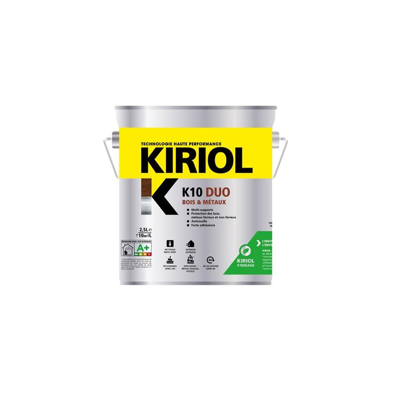 foto del prodotto vernice antiruggine k10 duo comus grigio chiaro satinato 2,5l a013223