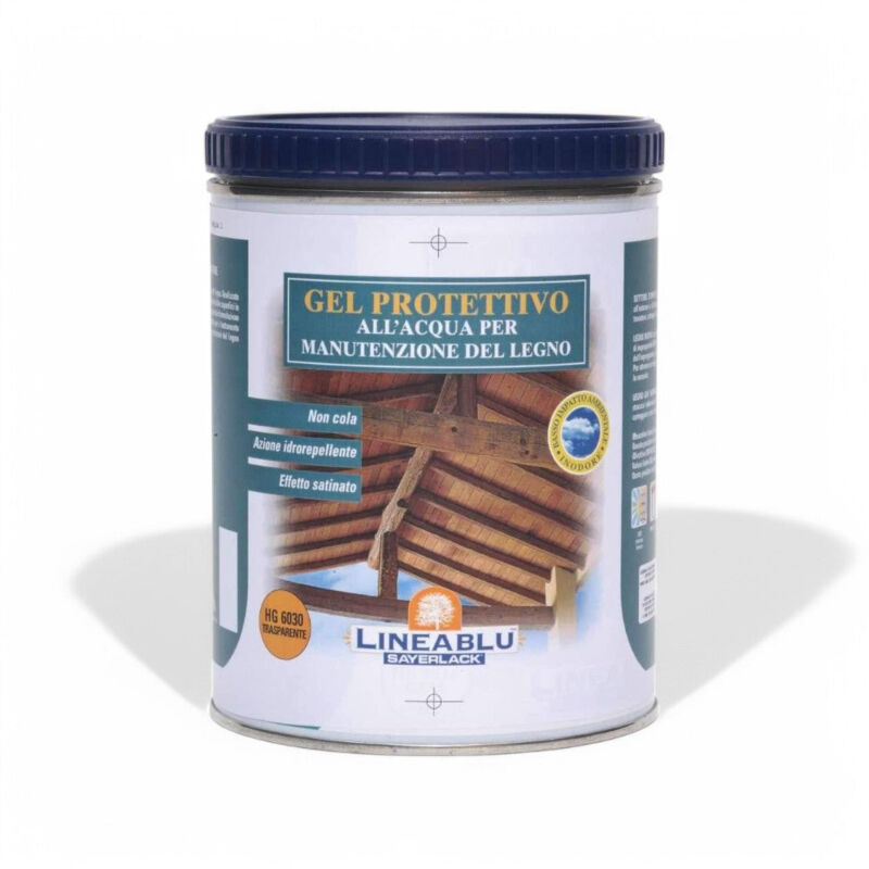 foto del prodotto vernice gel per manutenzione del legno cipresso 1000 ml kk 1113