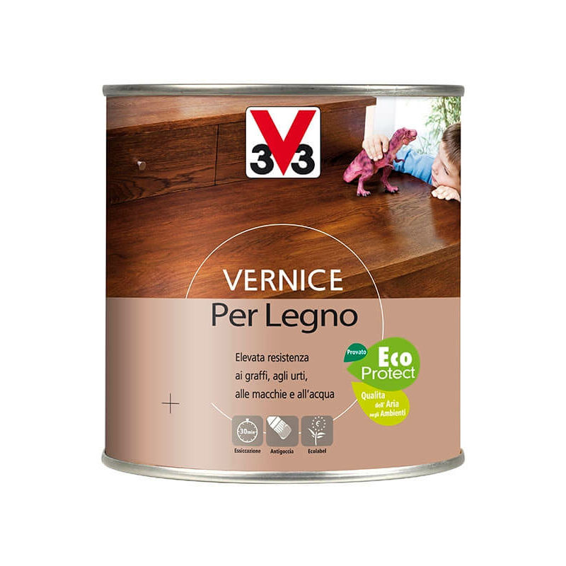 foto del prodotto vernice per legno brillante wenge lt.0,25