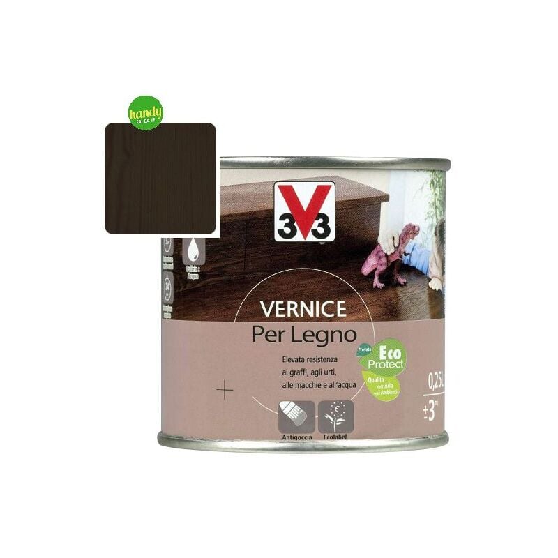 foto del prodotto vernice per legno lt 0,25 weng brillante