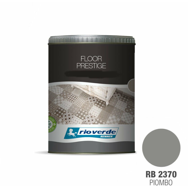 foto del prodotto vernice per pavimenti floor prestige rio verde da 0,75 lt rb2370 piombo