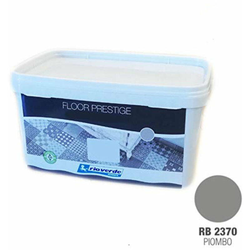 foto del prodotto vernice per pavimenti floor prestige rio verde da 2,50 lt rb2370 piombo