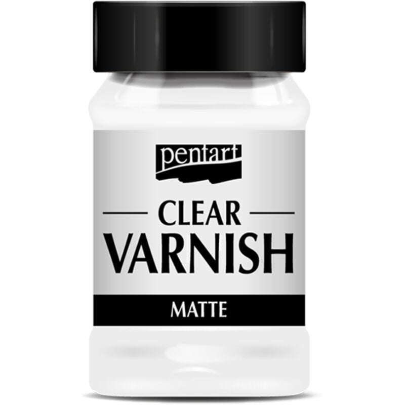 foto del prodotto vernice protettiva opaca ad asciugatura rapida, incolore, pentart 100ml