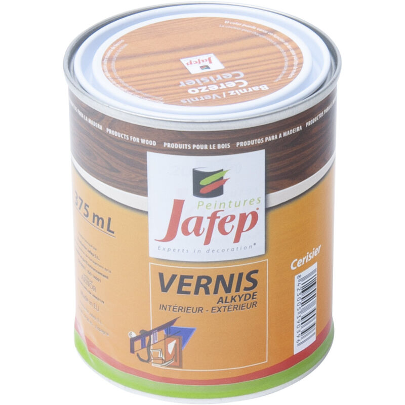 foto del prodotto vernice sintetica lucida ciliegio jafep 375 ml