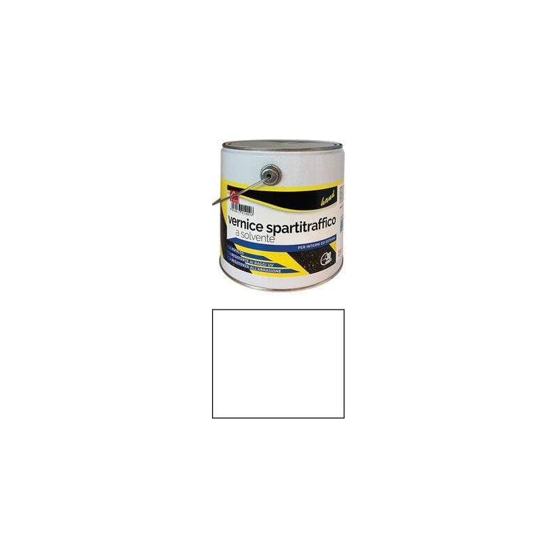 foto del prodotto vernice spartitraffico bianco lt 2,5