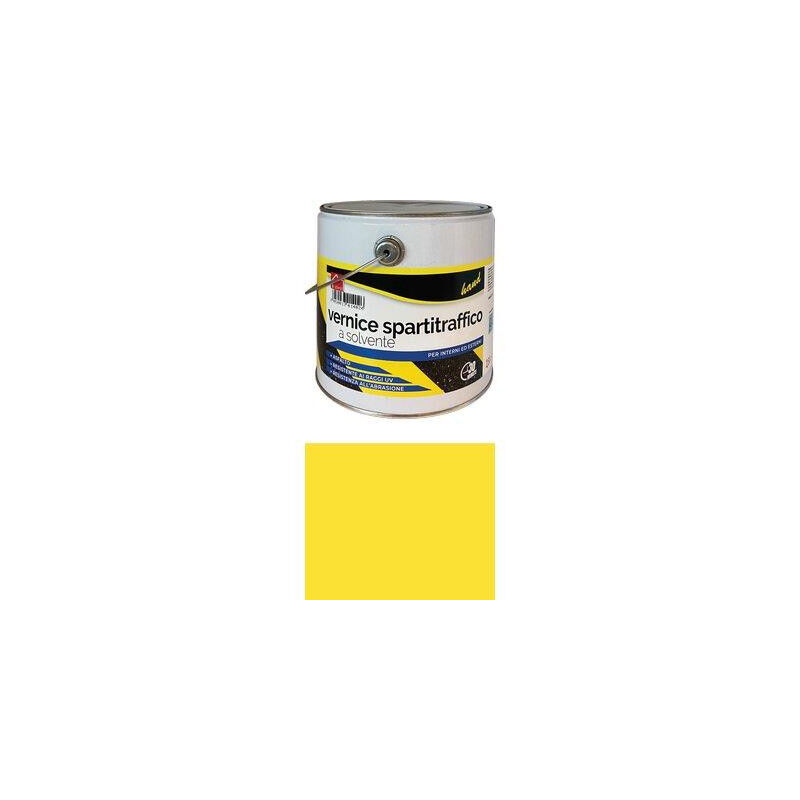 foto del prodotto vernice spartitraffico giallo lt 2,5