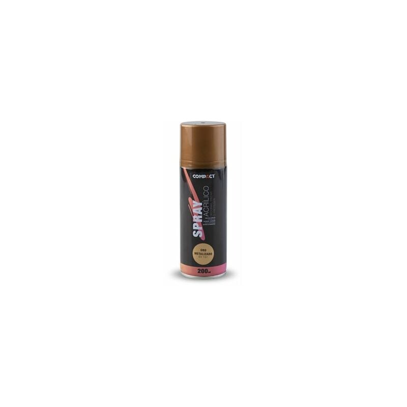 foto del prodotto vernice spray acrilica oro metallizzato 200ml