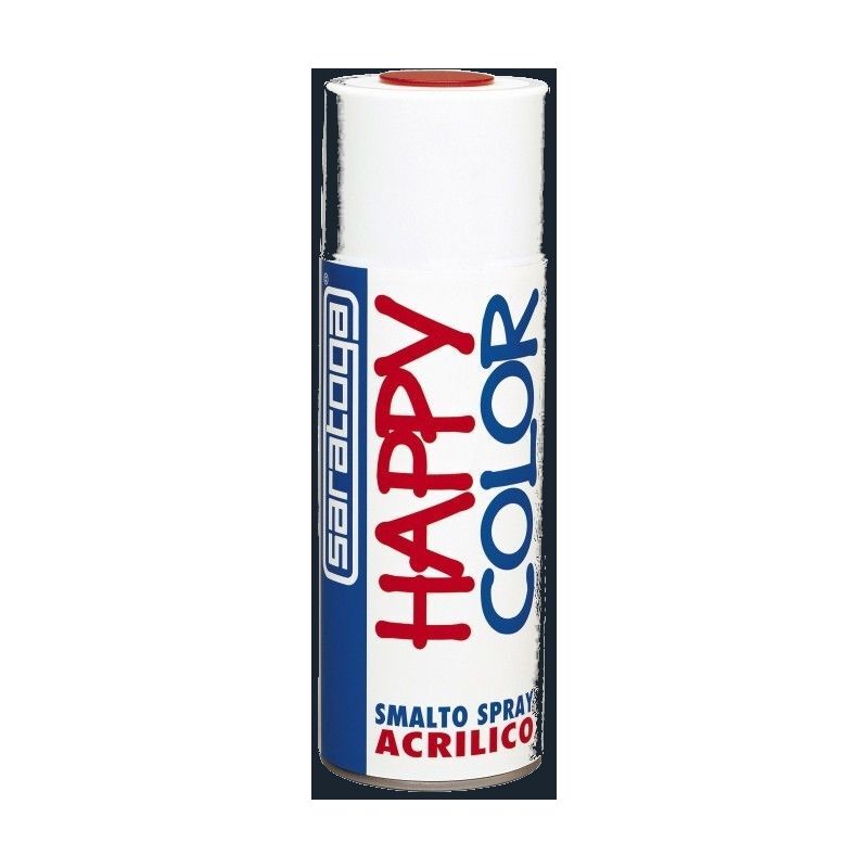 foto del prodotto vernice spray acrilici happy color saratoga grigio nero ral 7021