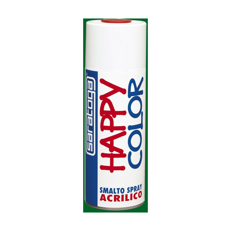 foto del prodotto vernice spray acrilici happy color saratoga verde smeraldo 6001