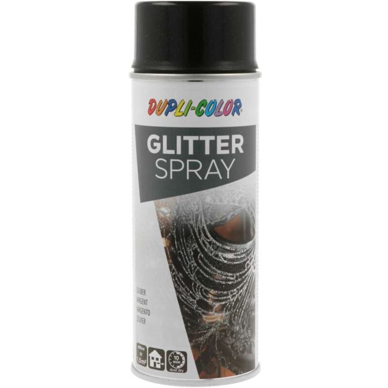 foto del prodotto vernice spray dc diamante trasparente argentato 400 ml
