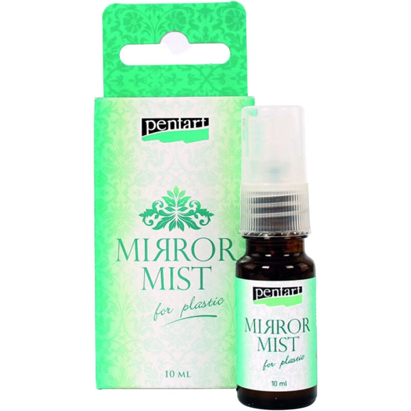 foto del prodotto vernice spray effetto specchio pentart 10ml nebbia a specchio