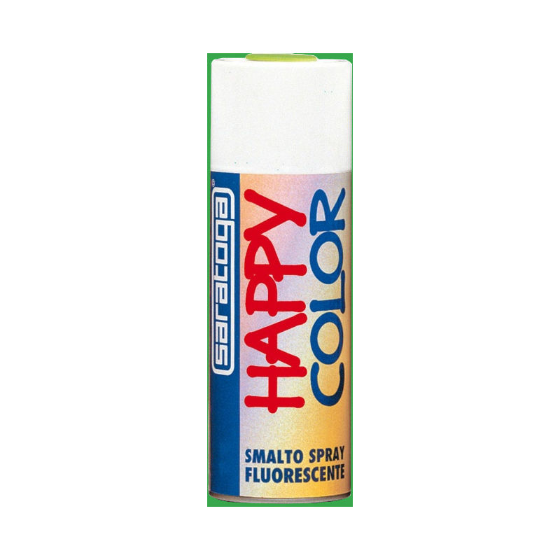 foto del prodotto vernice spray fluorescente acrilico happy color saratoga verde