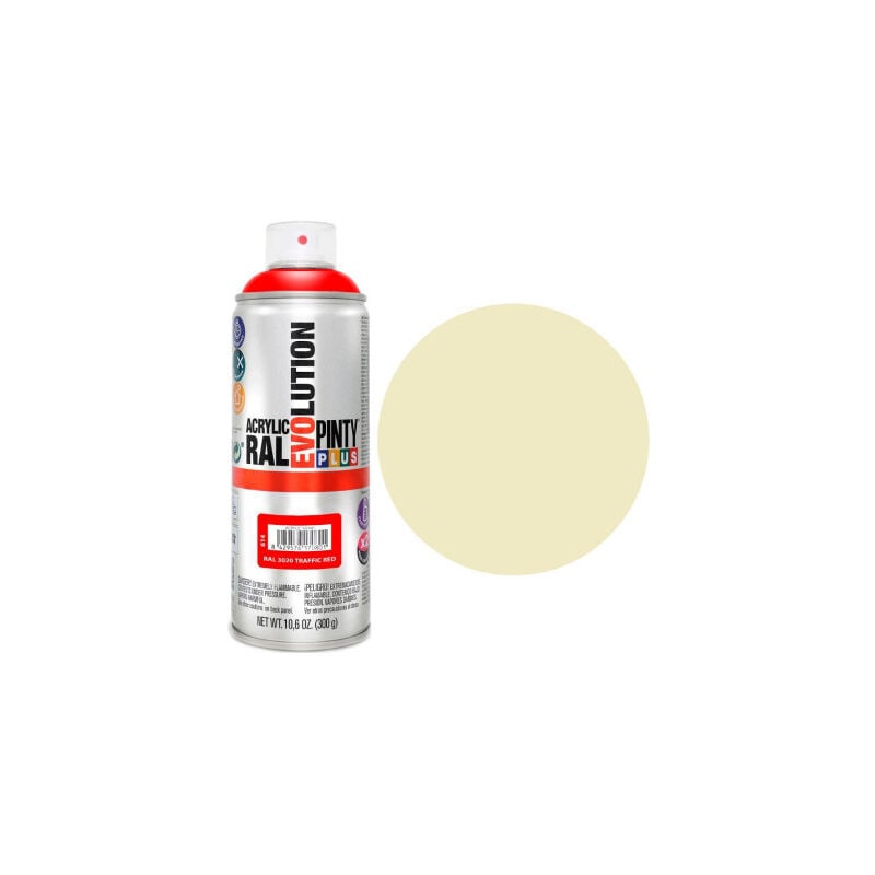 foto del prodotto vernice spray lucida beige ral1015, 400ml.