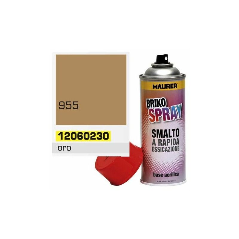 foto del prodotto vernice spray oro 400 ml.