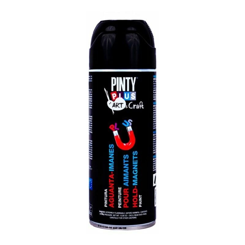 foto del prodotto vernice spray pintyplus art craft pi104 nero magnetica