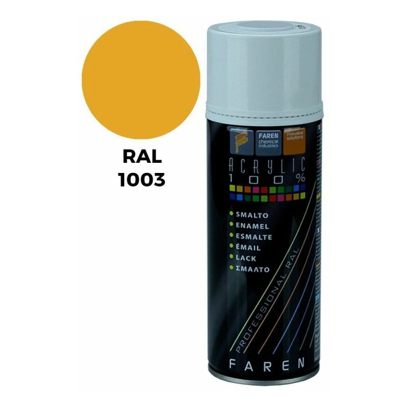 foto del prodotto vernice spray pintyplus evolution ral 1003 400 ml signal yellow