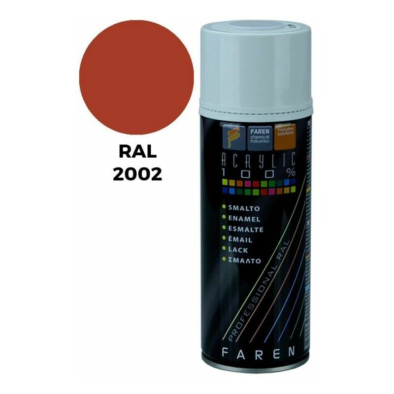 foto del prodotto vernice spray pintyplus evolution ral 2002 400 ml vermilion