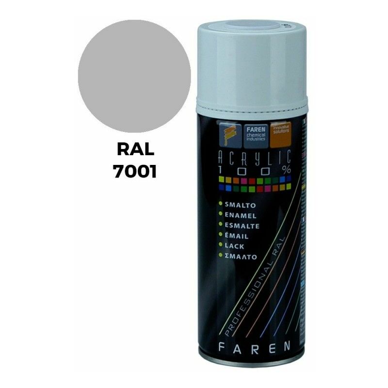 foto del prodotto vernice spray pintyplus evolution ral 7001 grigio argento 520cc