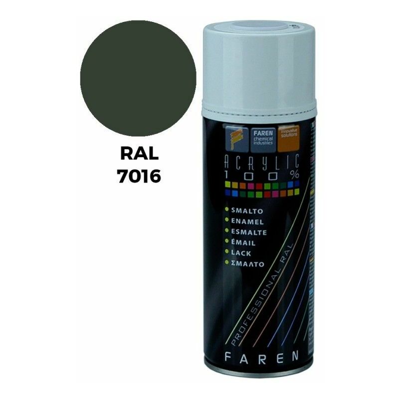 foto del prodotto vernice spray pintyplus evolution ral 7016 grigio antracite 520cc