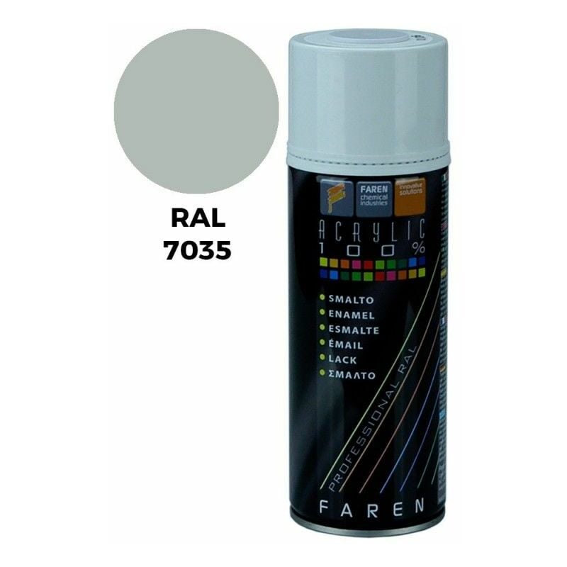 foto del prodotto vernice spray pintyplus evolution ral 7035 grigio brillante 520cc