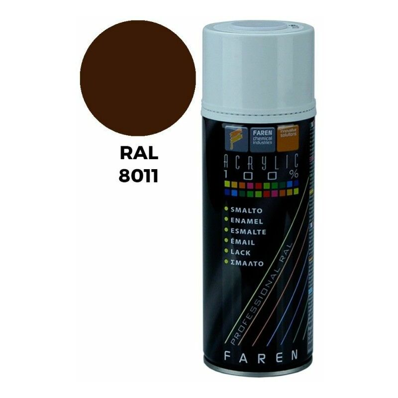 foto del prodotto vernice spray pintyplus evolution ral 8011 marrone noce 520cc