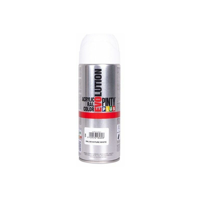 foto del prodotto vernice spray pintyplus evolution ral 9010 bianco puro 520cc