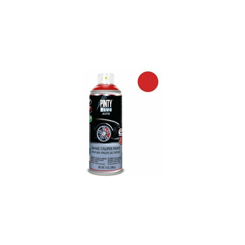 foto del prodotto vernice spray pintyplus pinze freno 520cc auto pf107 rosso