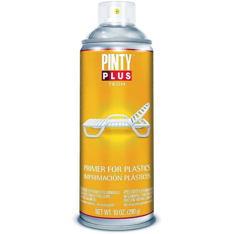 foto del prodotto vernice spray pintyplus tech i199 plastica stampa trasparente 400 ml