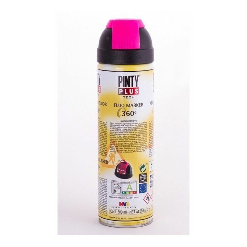 foto del prodotto vernice spray pintyplus tech marker 360 fucsia 650cc t184