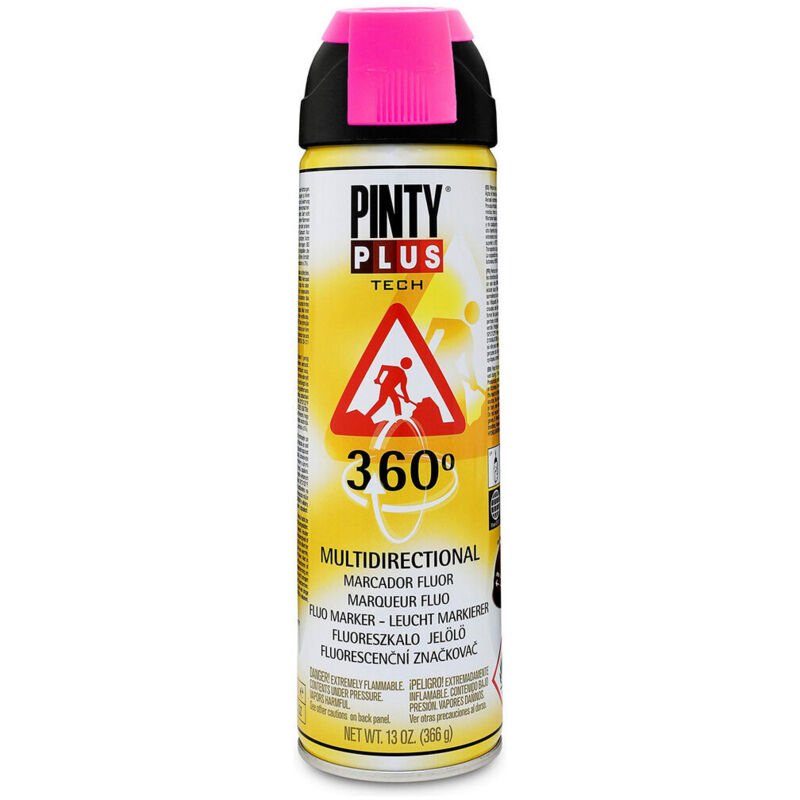 foto del prodotto vernice spray pintyplus tech t184 360 fucsia 500 ml