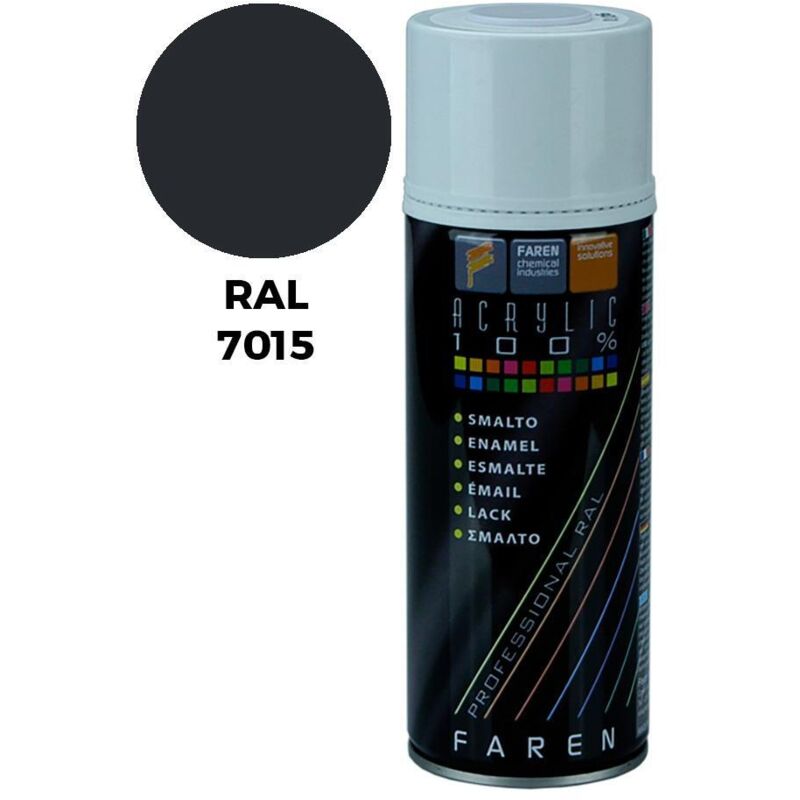 foto del prodotto vernice spray ral 7015 grigio ardesia 400ml