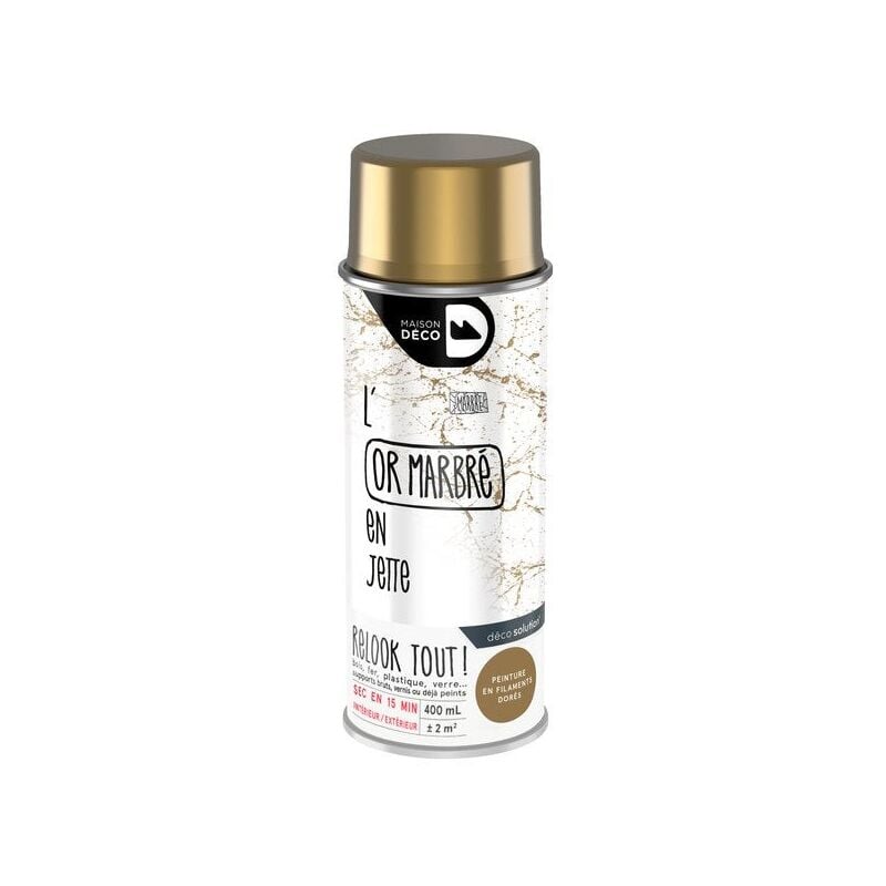 foto del prodotto vernice spray relook per tutti i marmi e le pietre maison deco 0,400 l maison deco