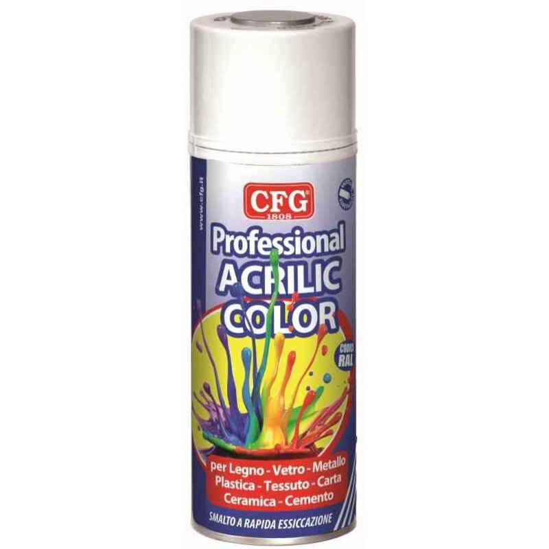 foto del prodotto vernice spray smalto acrilico marrone terracotta ral 8003 400ml cfg sp8003
