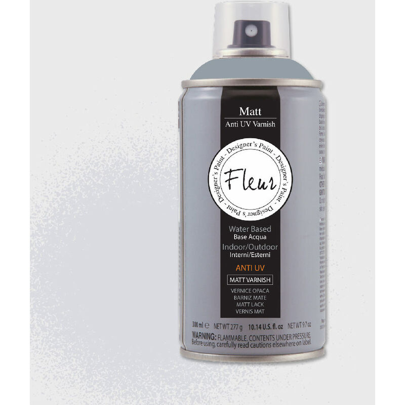 foto del prodotto vernice v03 opaca uv spray 300 ml fleur