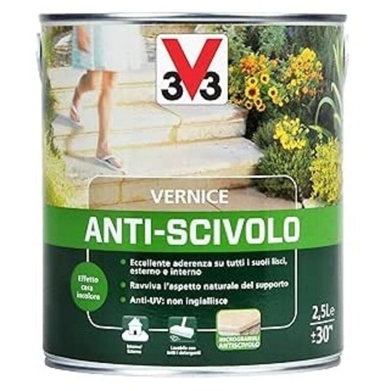 foto del prodotto vernice v33 antiscivolo esterni lt.2,50