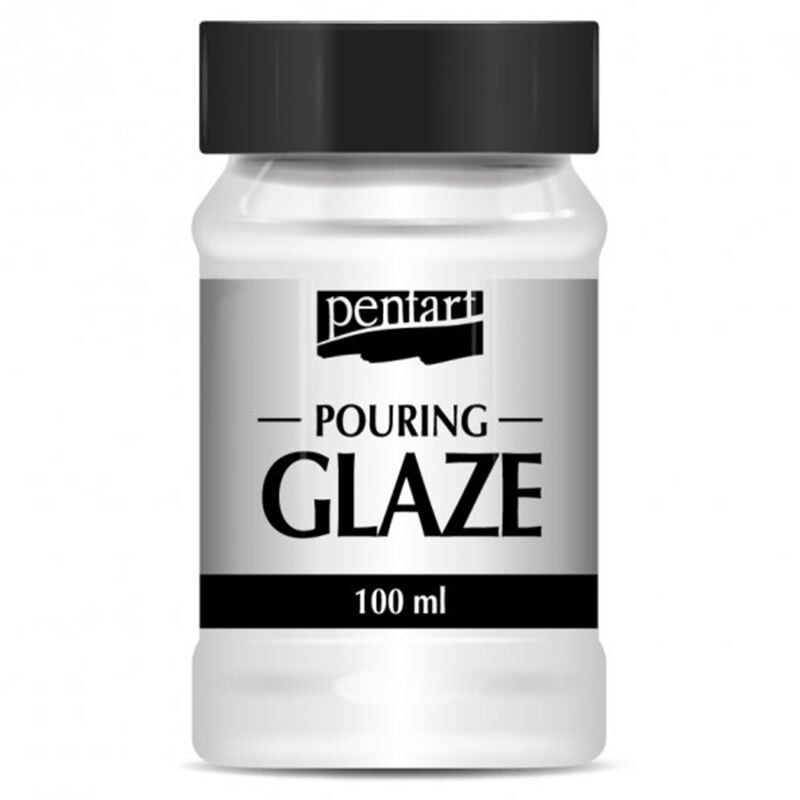 foto del prodotto vernice velante all'acqua high gloss pentart 100ml colata protezione smalto delle opere