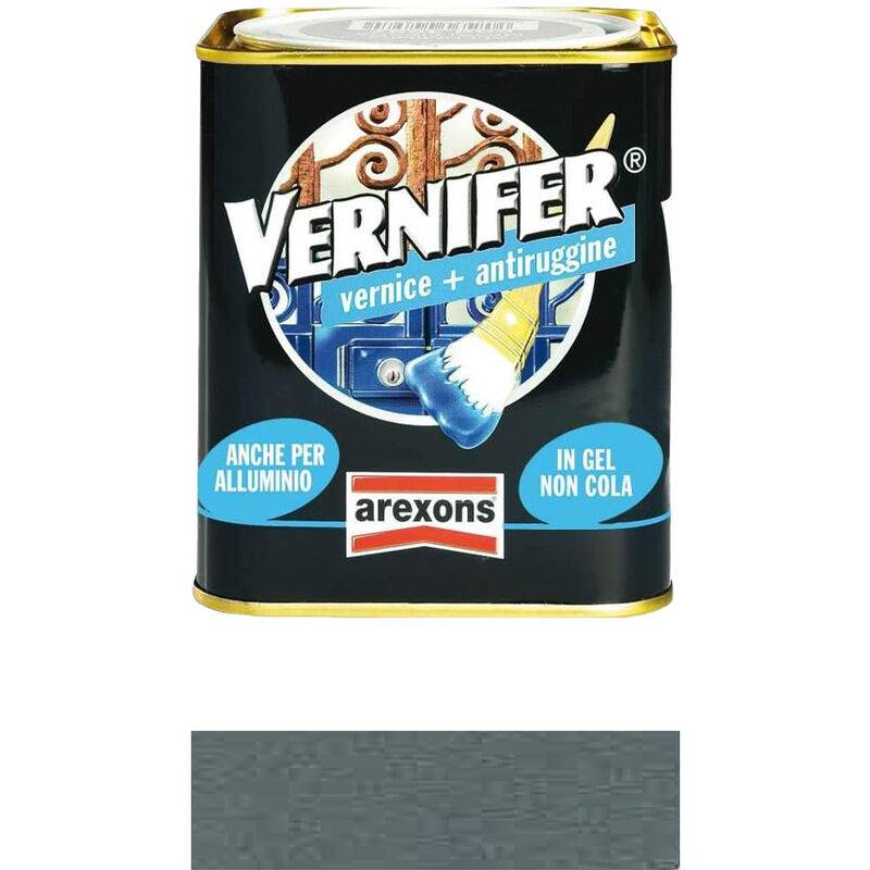 foto del prodotto vernifer smalto antiruggine verde rinascimento antichizzato ml.750