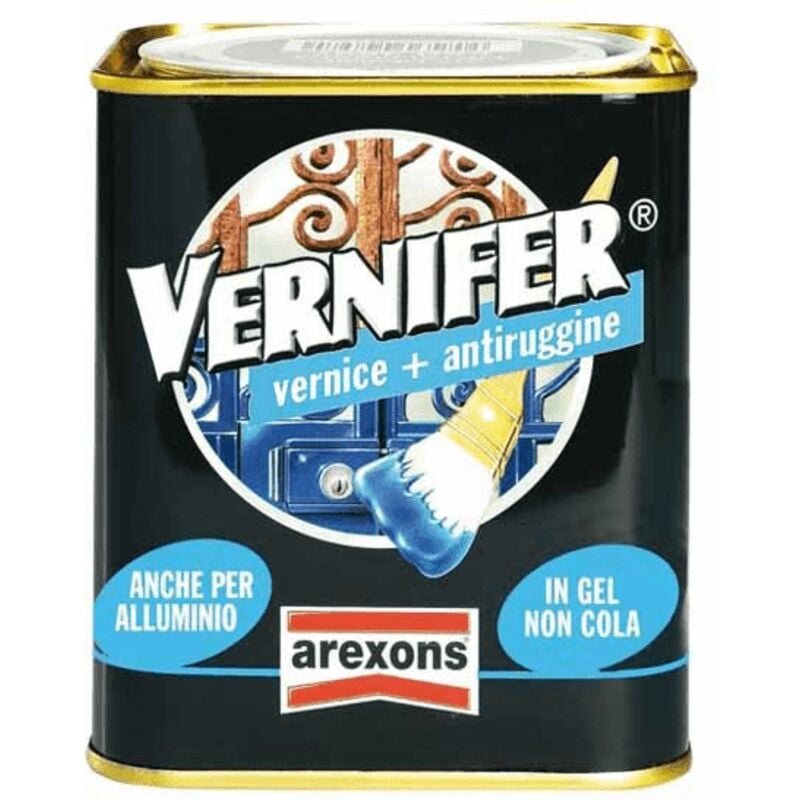 foto del prodotto vernifer vernice antiruggineml 750 rosso brillante arexons