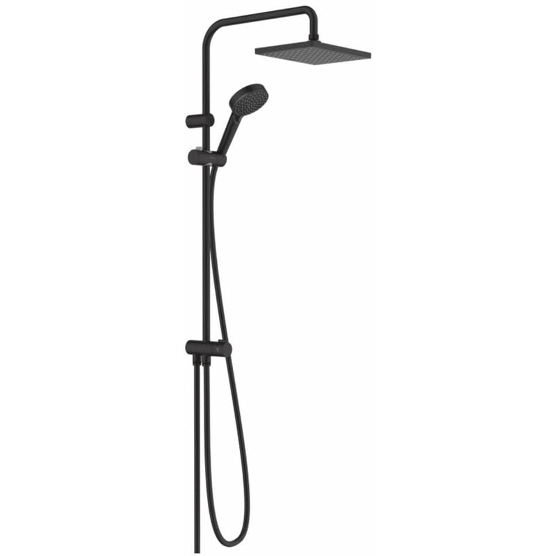 foto del prodotto vernis shape set doccia showerpipe 230 reno, nero opaco 26282670 hansgrohe