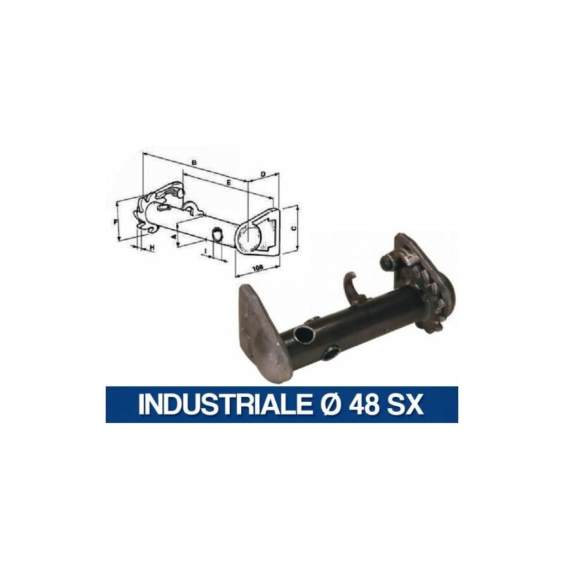 foto del prodotto verricello argano industriale rimorchio carrello trattore motocoltivatore 20000v industriale d.48 sx (20006)
