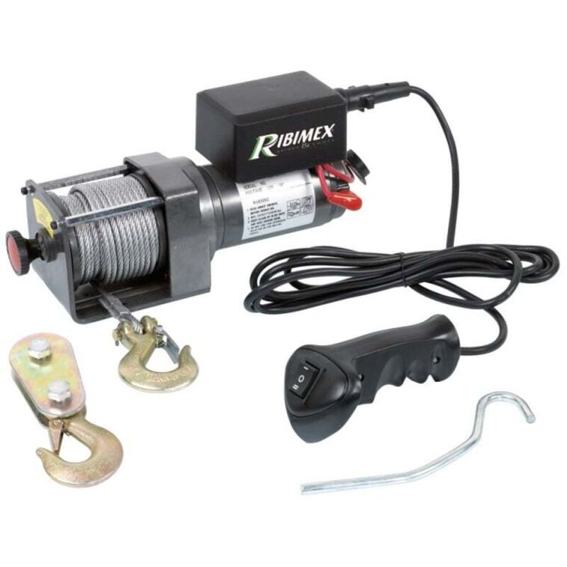 foto del prodotto verricello elettrico ribimex 12v 1100 kg
