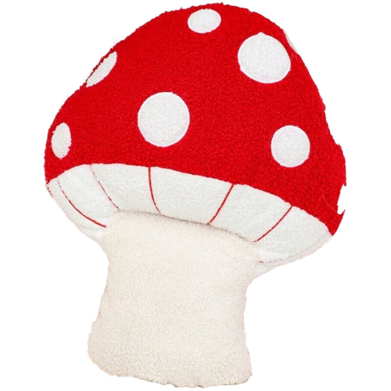 foto del prodotto versa cuscino rosso fungo 35 x 40 x 32 cm